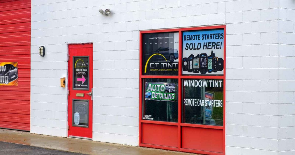 Contact CT Tint Window Tinting and Remote Car Starters Meriden, CT